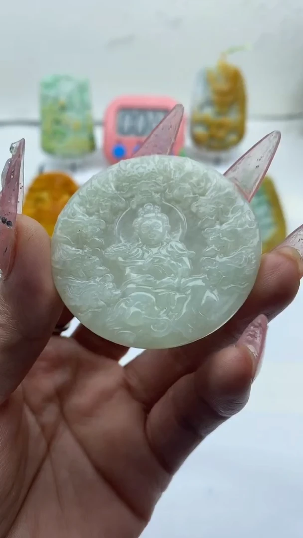 【闪购商品】翡翠颈饰未镶嵌挂件