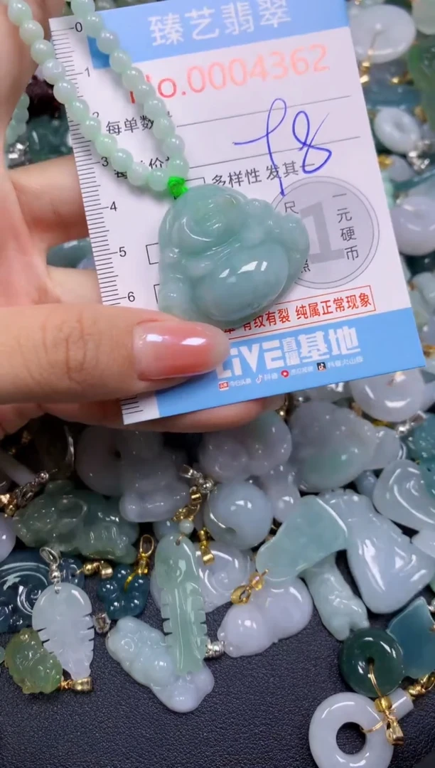 颈饰未镶嵌翡翠4362