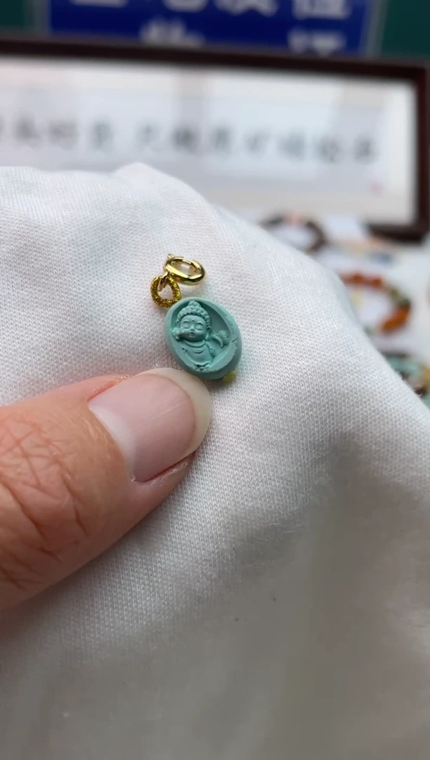 未镶嵌绿松石珠宝奇石29