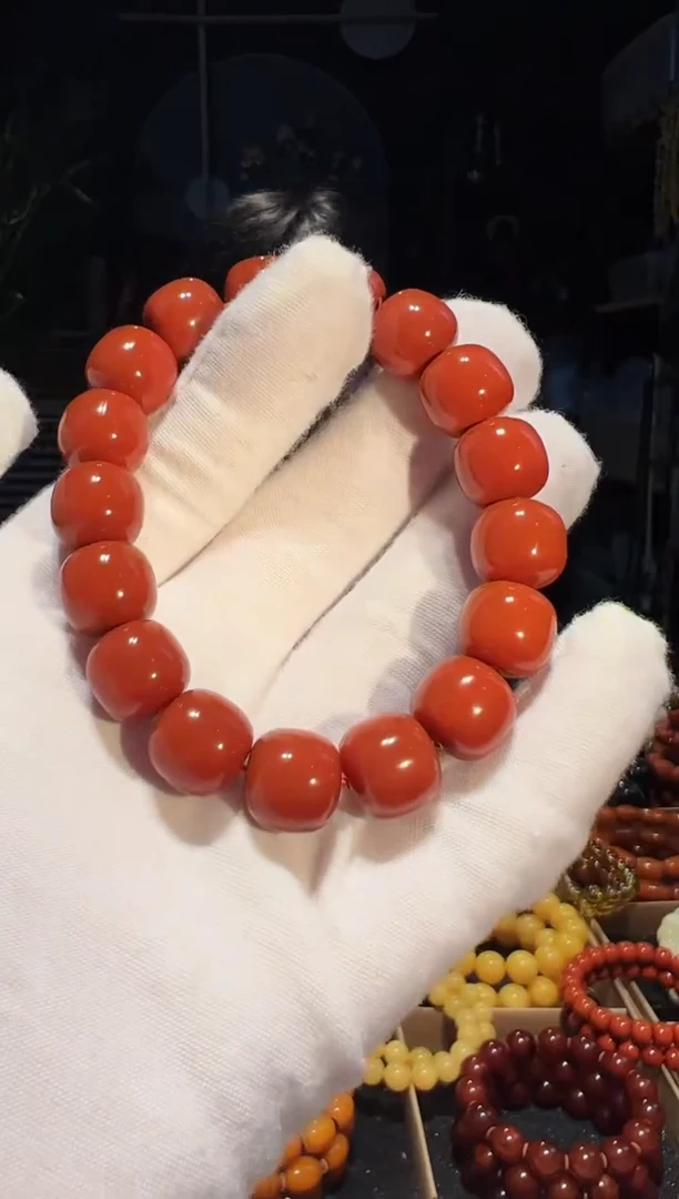 手串未镶嵌南红玛瑙13+老型
