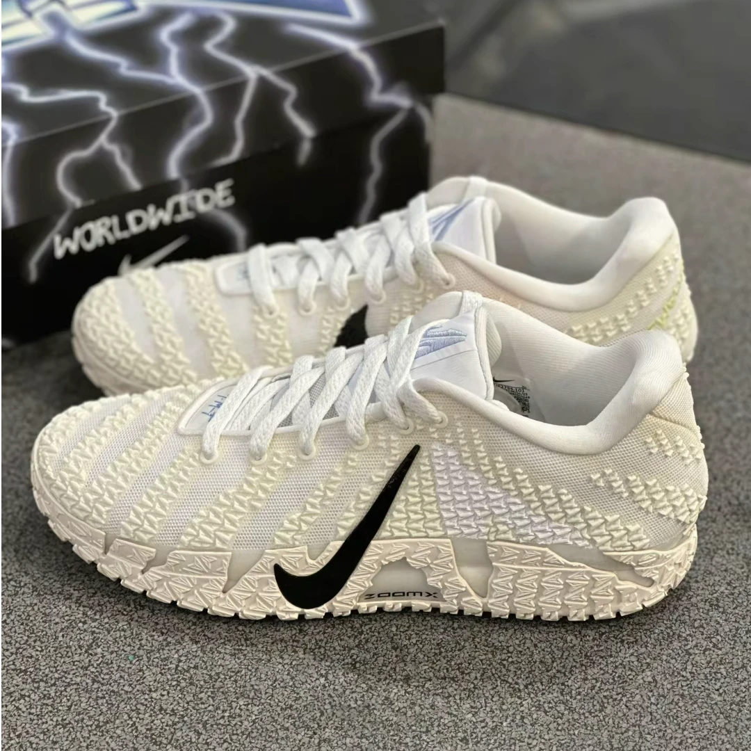 官方正品JA 3莫兰特三代 篮球鞋 男款椰奶白HF2794-101