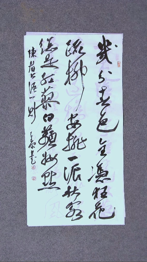 书法李平原 河南新乡69*34尺寸两平尺