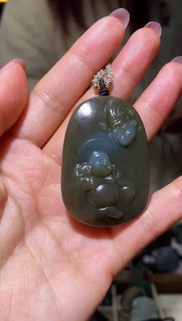 未镶嵌和田玉挂件1