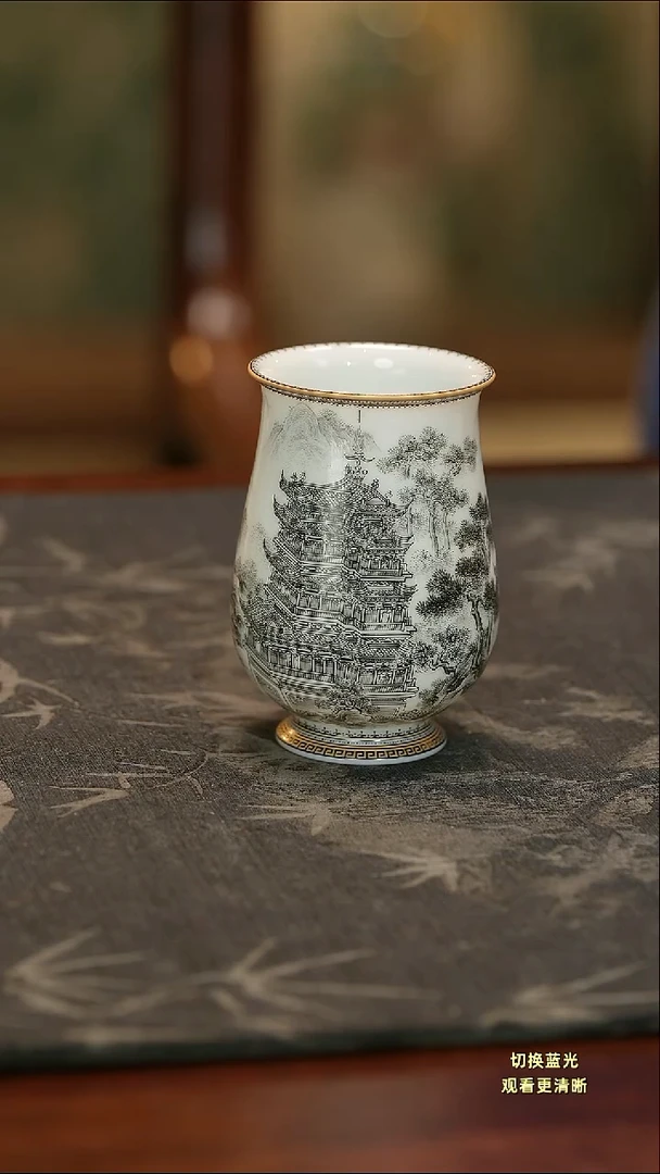 隔***?手绘新年福利价墨彩重工滕王阁小闻香