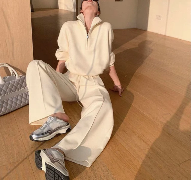 【女神套装】主播自留款设计感女士套装QT1652 CC