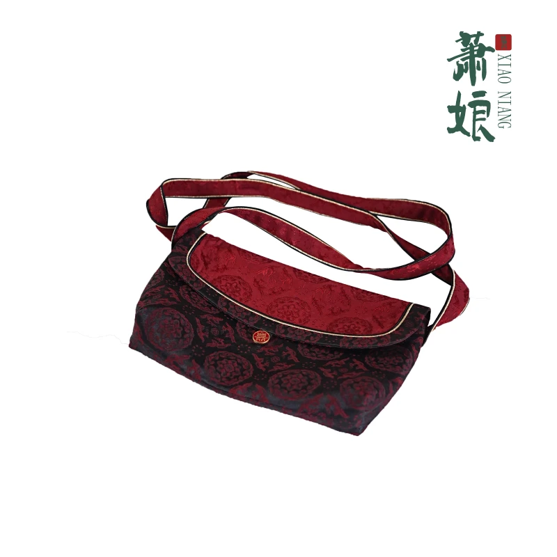 萧娘【斜挎包】丝毛新中式单肩女士古风肩包日常斜跨包1830