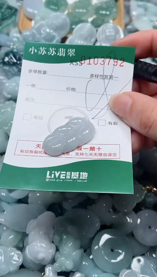 【闪购商品】翡翠颈饰未镶嵌闪购商品0103792