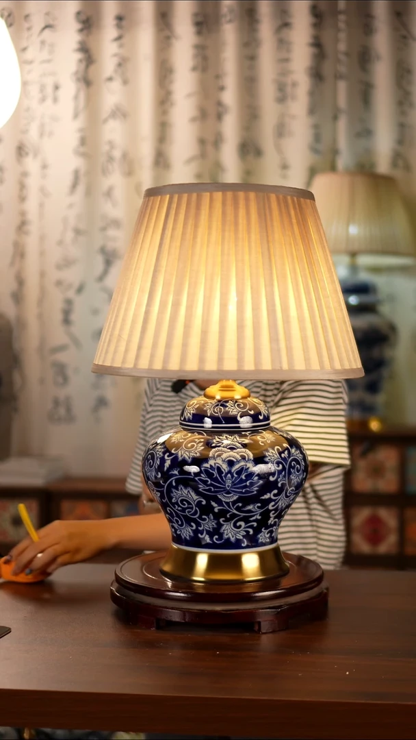陶瓷陶瓷台灯景德镇