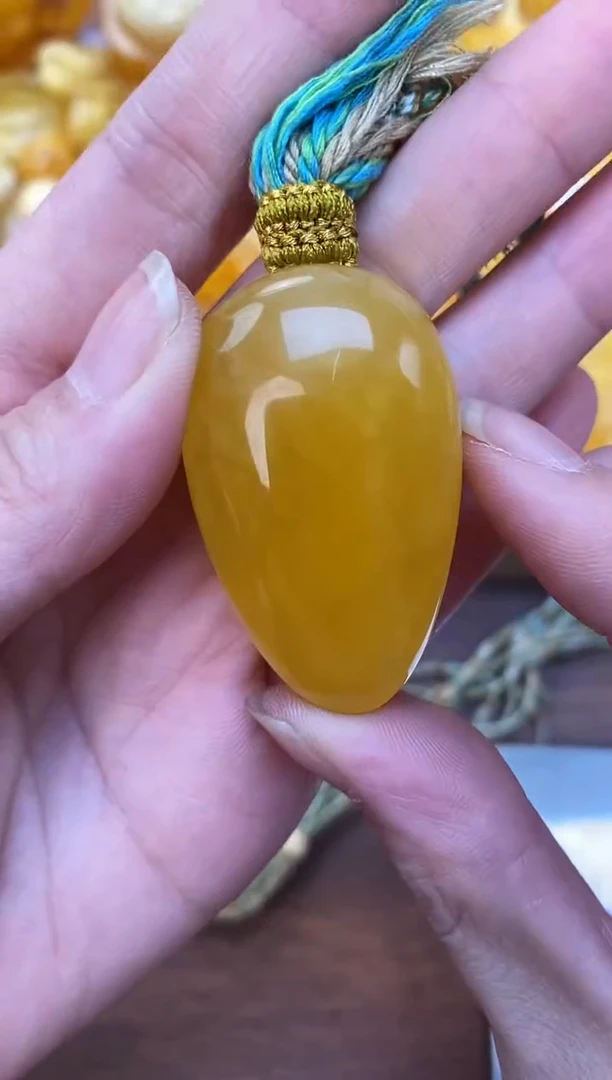 裸石琥珀未镶嵌天然琥珀蜜蜡
