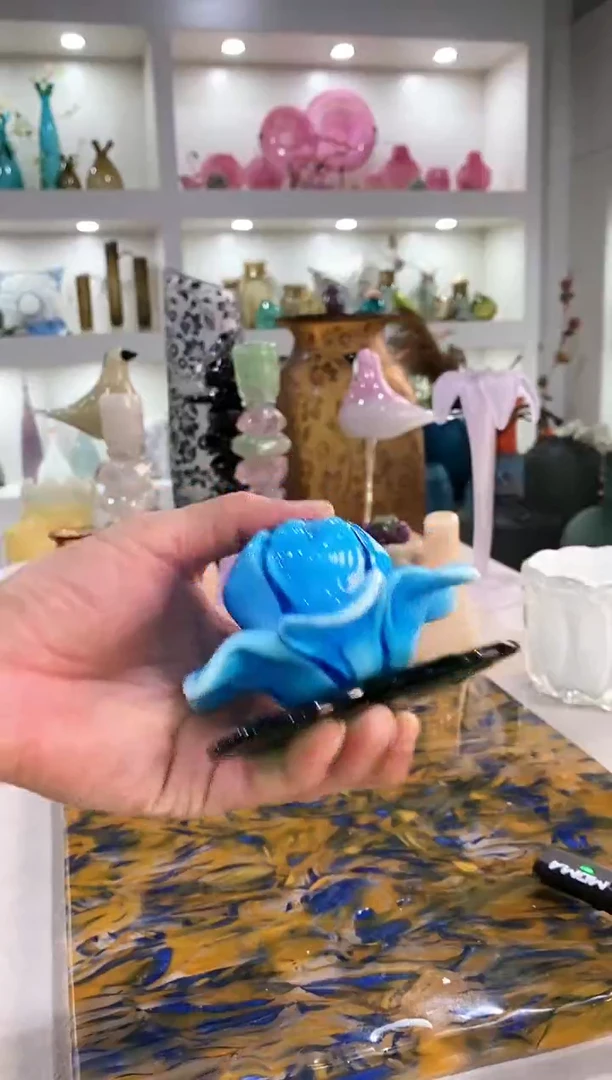 心****音慕忆家手作琉璃花瓶