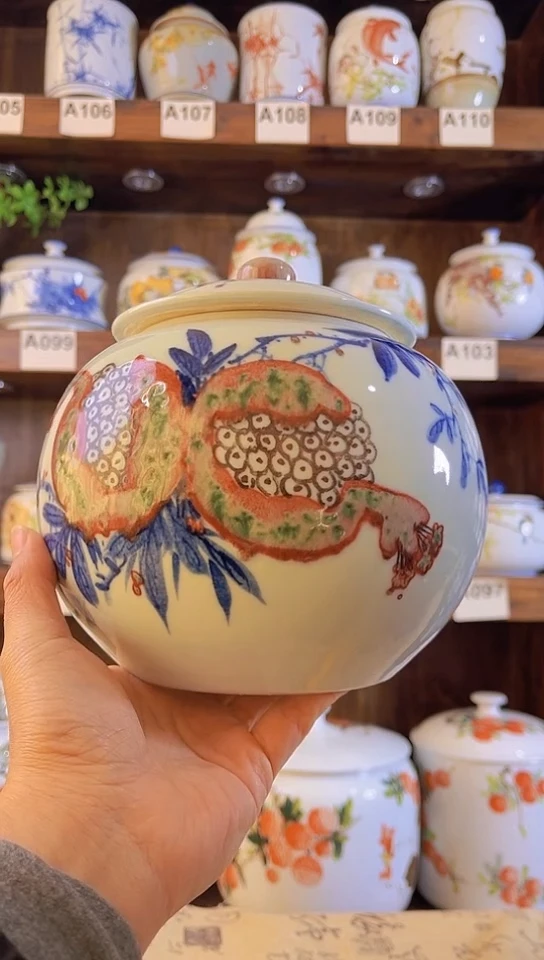 迎君陶瓷纯手工手绘 3