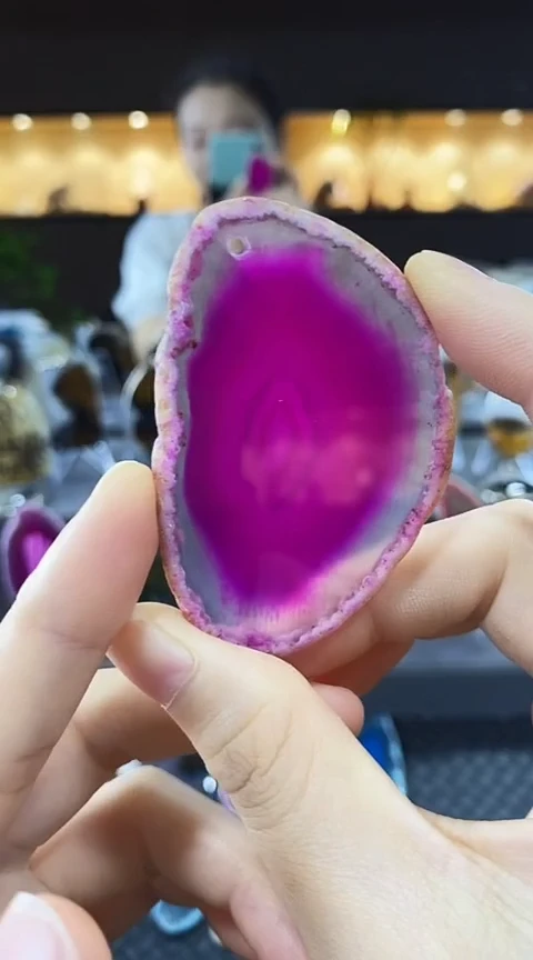 未镶嵌颈饰玛瑙/玉髓阿*啦玛瑙