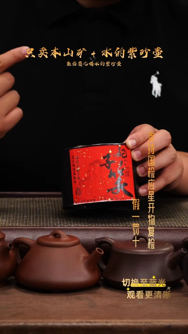 茶壶紫砂武夷山骏眉（妃子笑高香红茶）