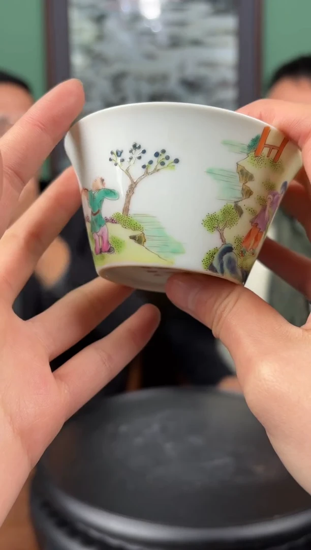 【闪购商品】杯子E12【人间瓷画】《万端辉》