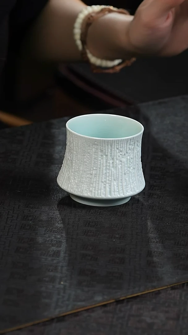 瓷林莉 谷雨盈春 束腰杯