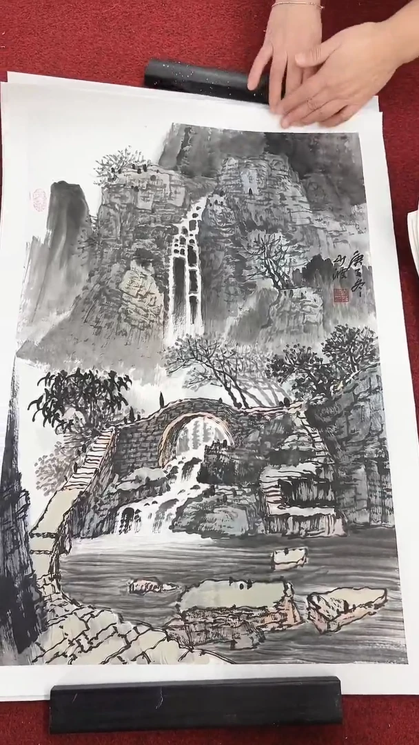 国画李少波/国画/花鸟