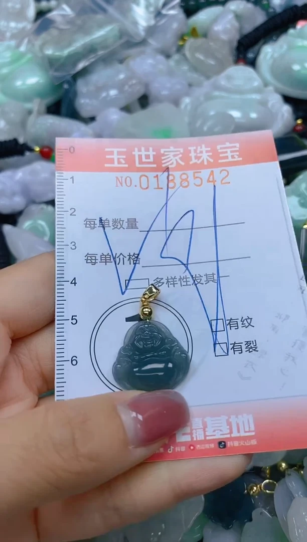 【闪购商品】翡翠颈饰未镶嵌闪购0188542多样性发其一