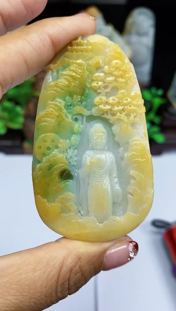 【闪购商品】翡翠颈饰未镶嵌翡翠A货