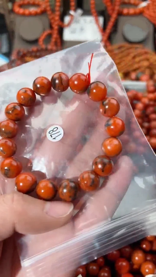 【闪购商品】南红玛瑙手串未镶嵌12