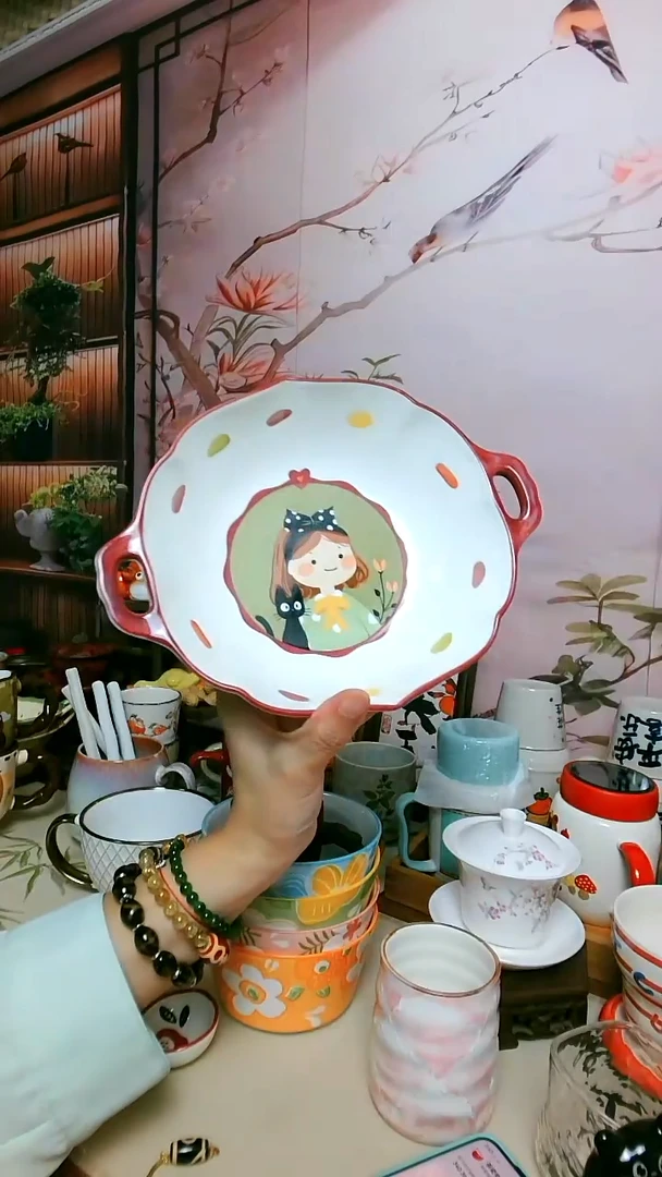 景德镇陶瓷大容量盘子