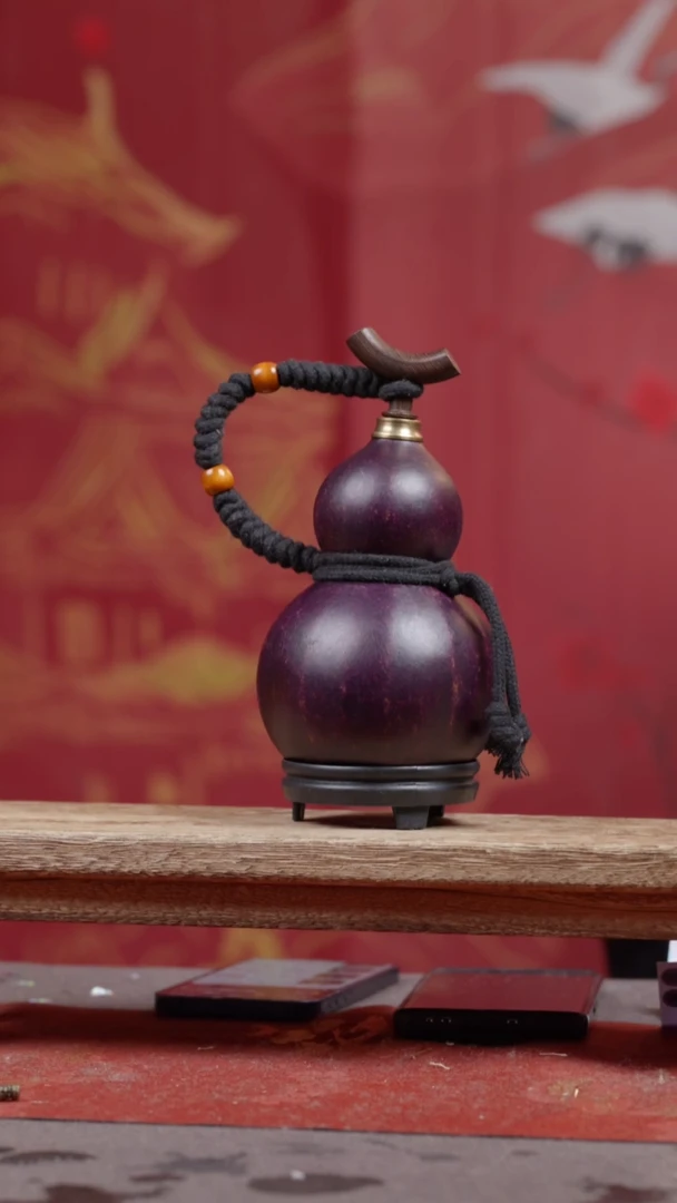 81号大漆精品葫芦一物一拍3-400ml