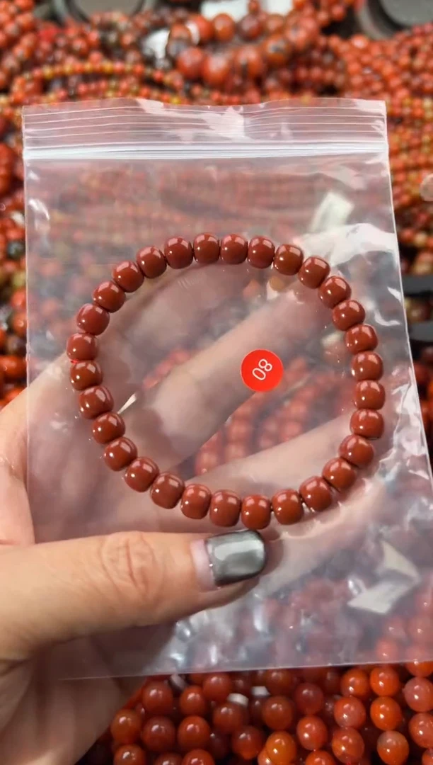 未镶嵌手串南红玛瑙7