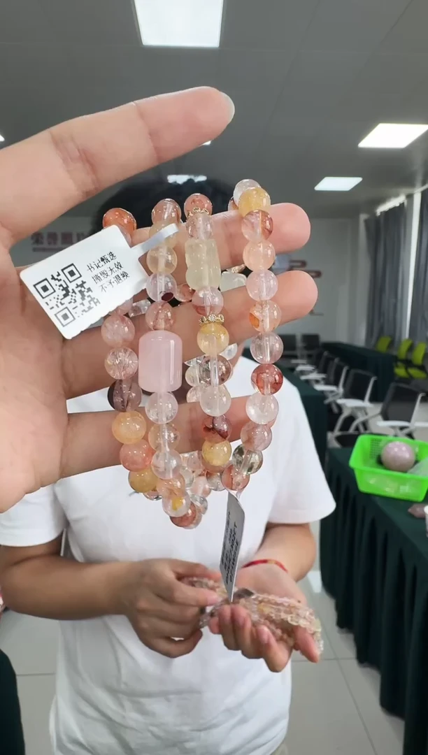 水晶手链未镶嵌7302CT 约7mm多样试发一件