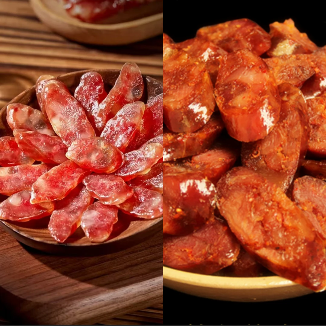 香肠大礼包（2斤广味香肠+2斤麻辣香肠送10包辣椒面）bj