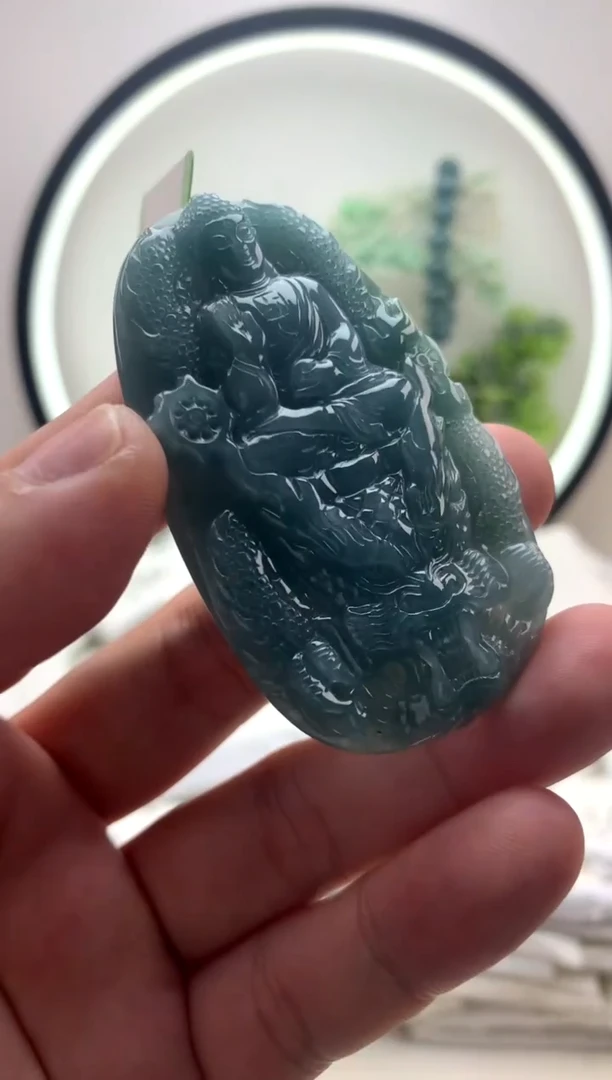 颈饰未镶嵌翡翠阿弥陀佛