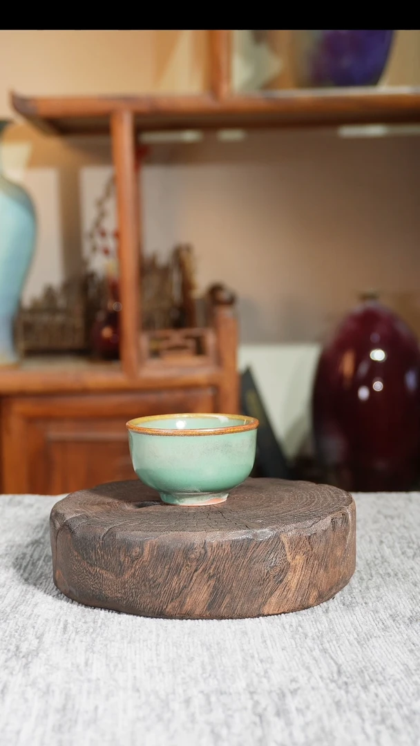 茶盏传奇钧窑品茗杯