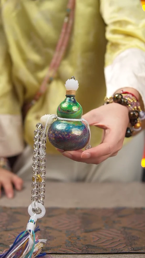 玖澄出品文创漆艺葫芦国风配饰