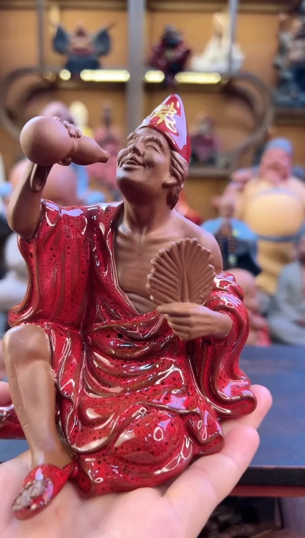 紫砂茶宠器闵茶宠摆件