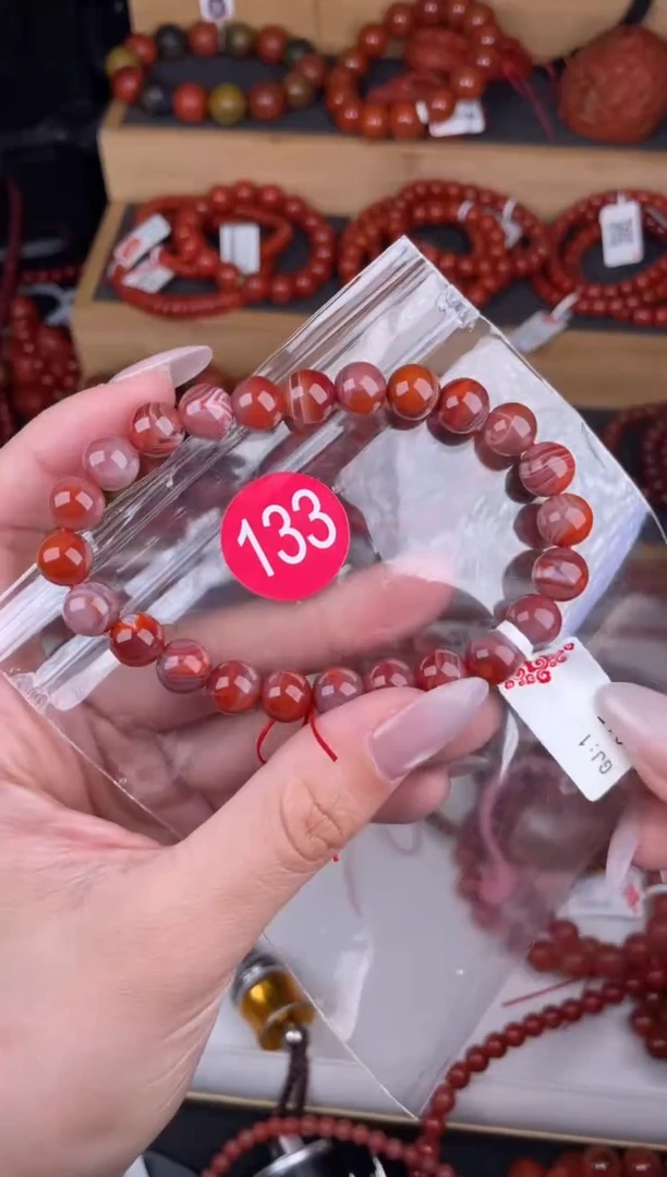 【闪购商品】南红玛瑙珠宝奇石未镶嵌133-8+