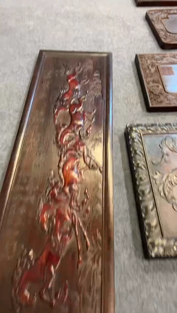 【闪购商品】非洲紫檀（红花梨）木雕牌匾