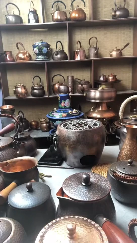 贵金属纯紫铜炭火炉