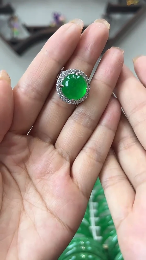 【闪购商品】翡翠戒指未镶嵌a15 戒指