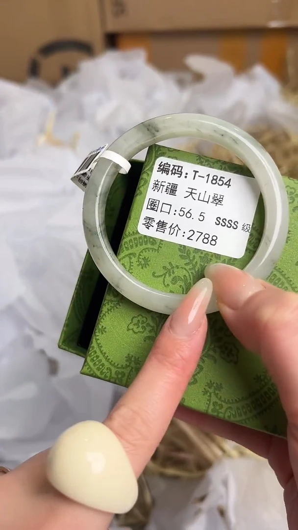 未镶嵌手镯石英质玉T-1854
