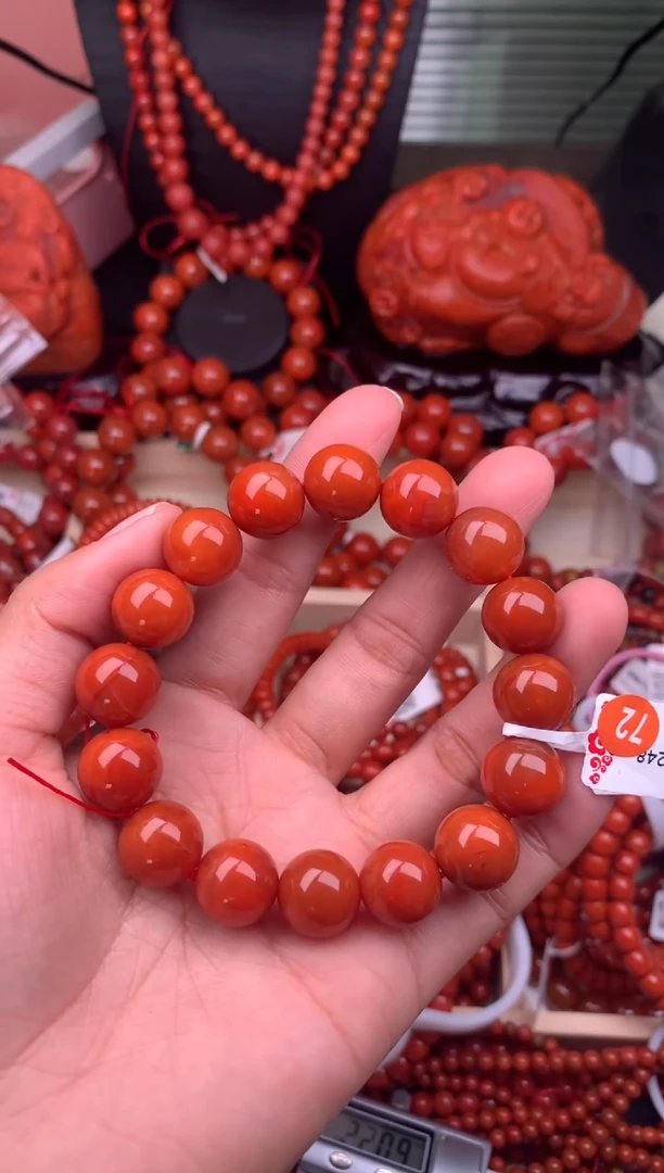 【闪购商品】南红玛瑙珠宝奇石未镶嵌13随机多样性/一条