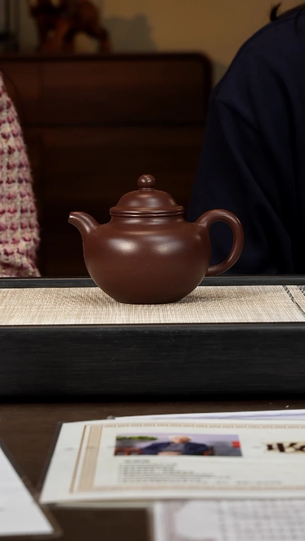 茶壶紫砂【P038】掇球   SYH