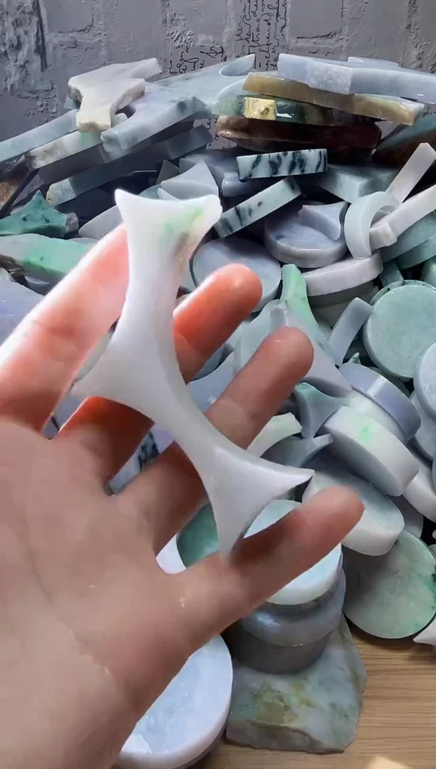 裸石翡翠天然翡翠A货玉 南 714