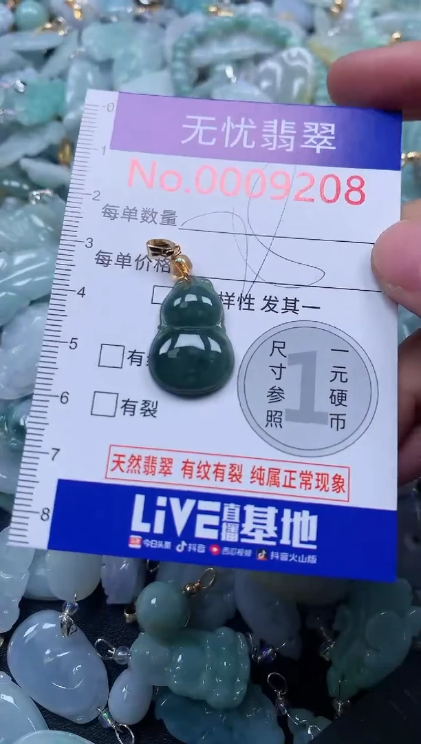 颈饰未镶嵌翡翠9208