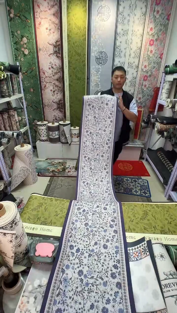 混纺45 260 牵牛花微瑕