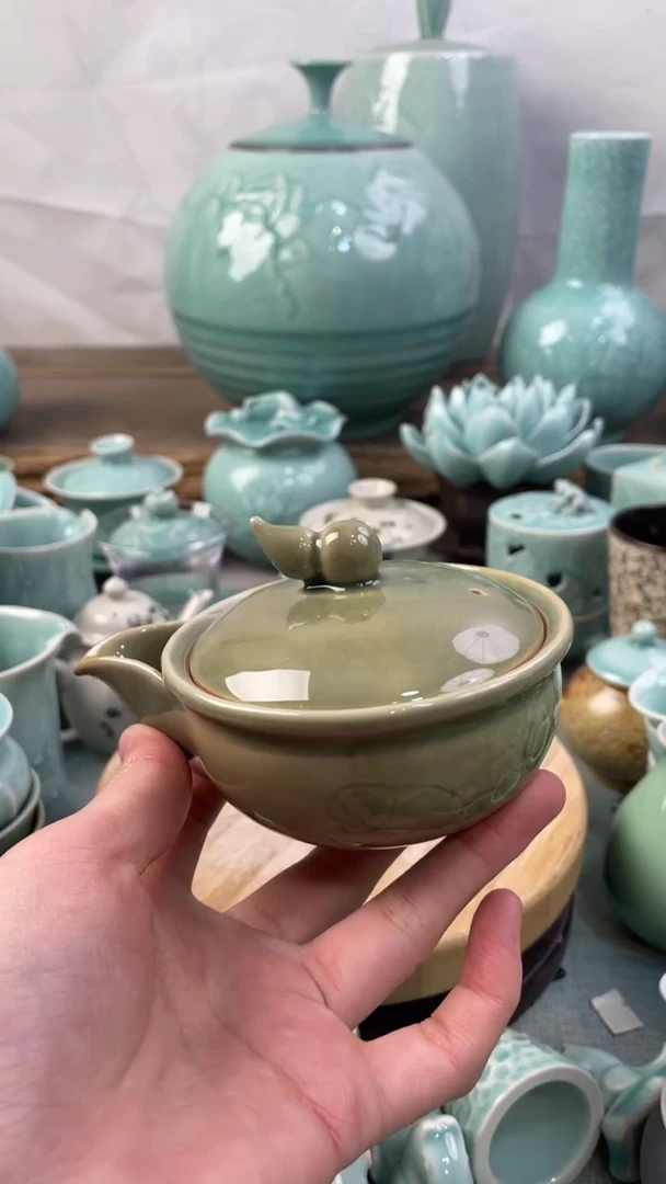 【闪购商品】纯手工 特价福利 微瑕 慧仙青瓷