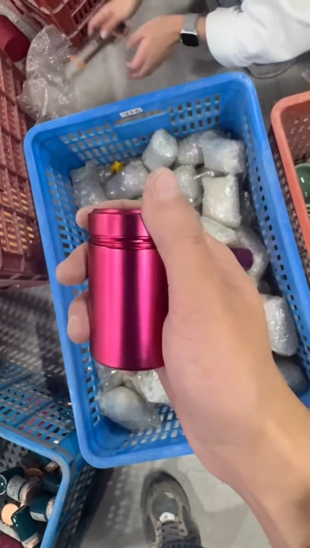 小香粉罐2个装 颜色随机