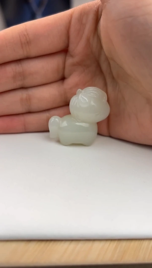 未镶嵌和田玉摆件999