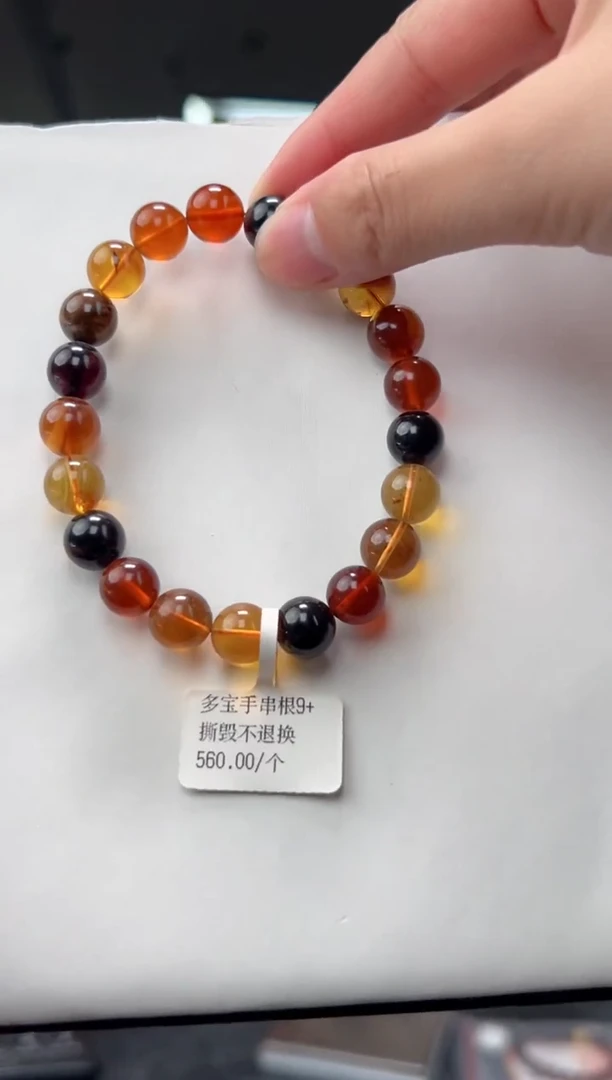 未镶嵌琥珀手链手串