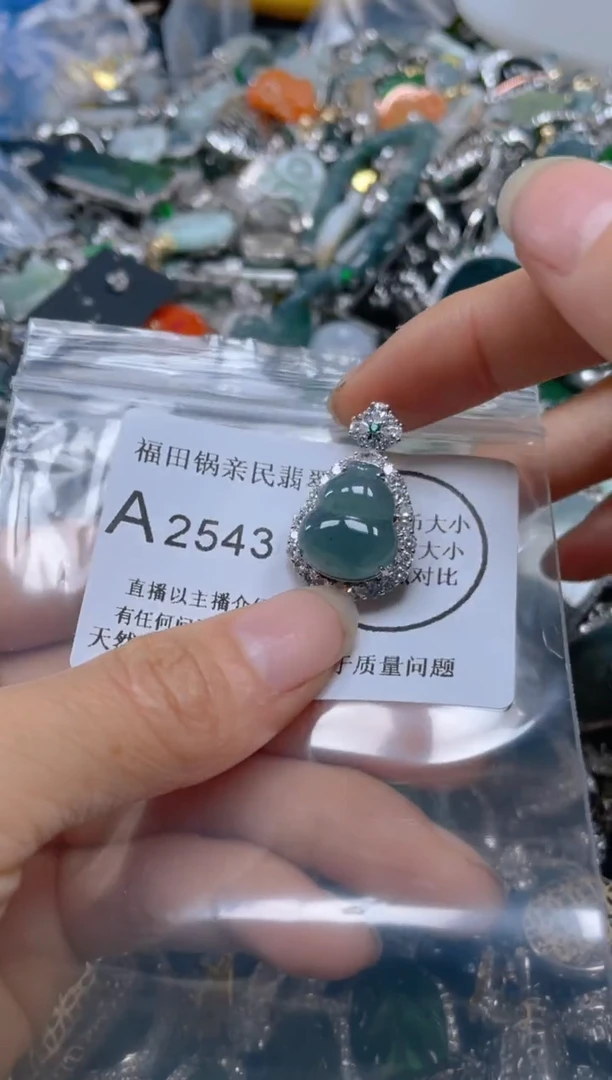 【闪购商品】翡翠吊坠(不含链)未镶嵌2543