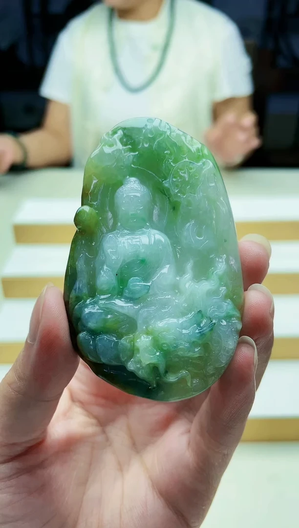 未镶嵌定制翡翠毛货09140134