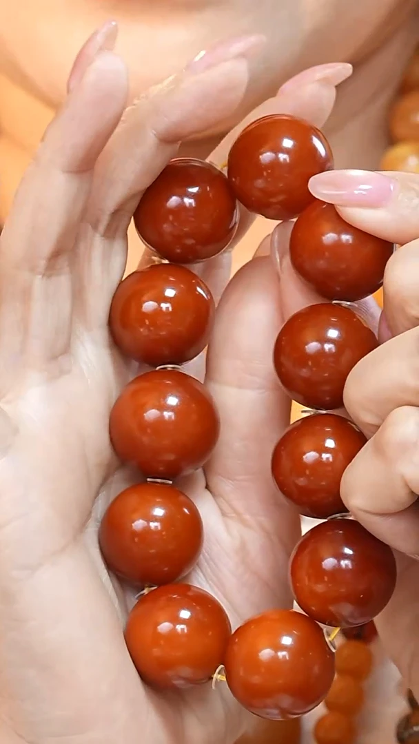 蜜蜡颈饰未镶嵌222  2308天然蜜蜡珠宝奇石云端妖孽全部保真