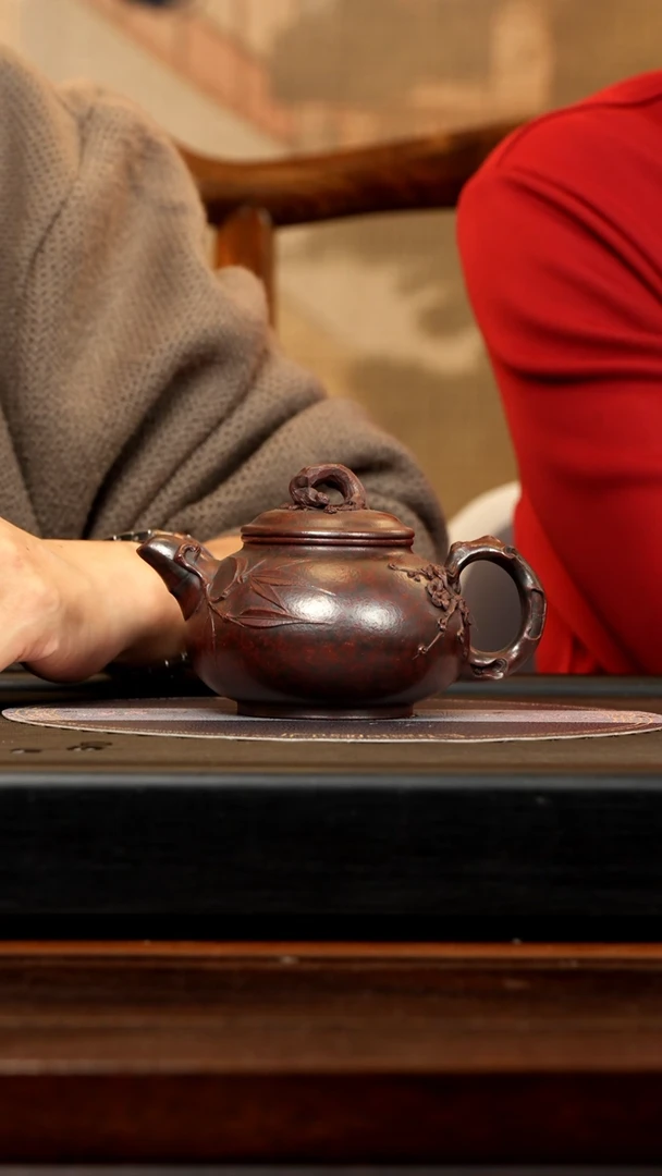 【闪购商品】紫砂茶壶CYL 紫御砂 三友  340cc